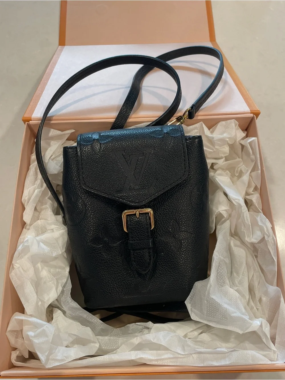 Louis Vuitton Monogram Empreinte   Backpack